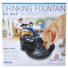 Pioneer Big Max Ceramic Drinking Fountain - Black