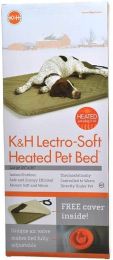 K&H Pet Products Lectro Soft Heating Bed - Indoor/Outdoor (size: Large - 36"L x 25"W x 1.5"H)