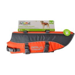 Outward Hound Pet Saver Life Jacket - Orange & Black (size: Large - Dogs 40-70 lbs (Girth 26"-35"))