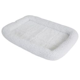 Precision Pet SnooZZy Pet Bed Original Bumper Bed - White (size: Medium (29"L X 18"W))