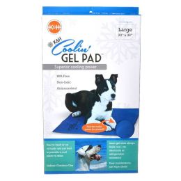 K&H Coolin Pet Pad - Blue (size: Large (20" Long x 36" Wide))