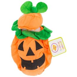 Lookin' Good Pumpkin Dog Costume (size: Small - (Fits 10"-14" Neck to Tail))