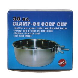 Spot Stainless Steel Coop Cup with Bolt Clamp (size: 30 oz)
