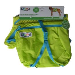 Outward Hound Crest Stone Explore Pack for Dogs - Green (size: Large/X-Large - 55-100 lbs - (28"-44" Girth))
