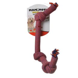 Mammoth Flossy Chews 3 Knot Bone with Z-Core (size: X-Large - (25" Long))
