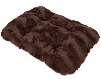 Precision Pet Cozy Comforter Kennel Mat - Brown (size: Size 2000 (23" x 16"))