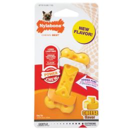 Nylabone Power Chew Cheese Bone Dog Toy (size: Petite (Dogs up to 15 lbs))